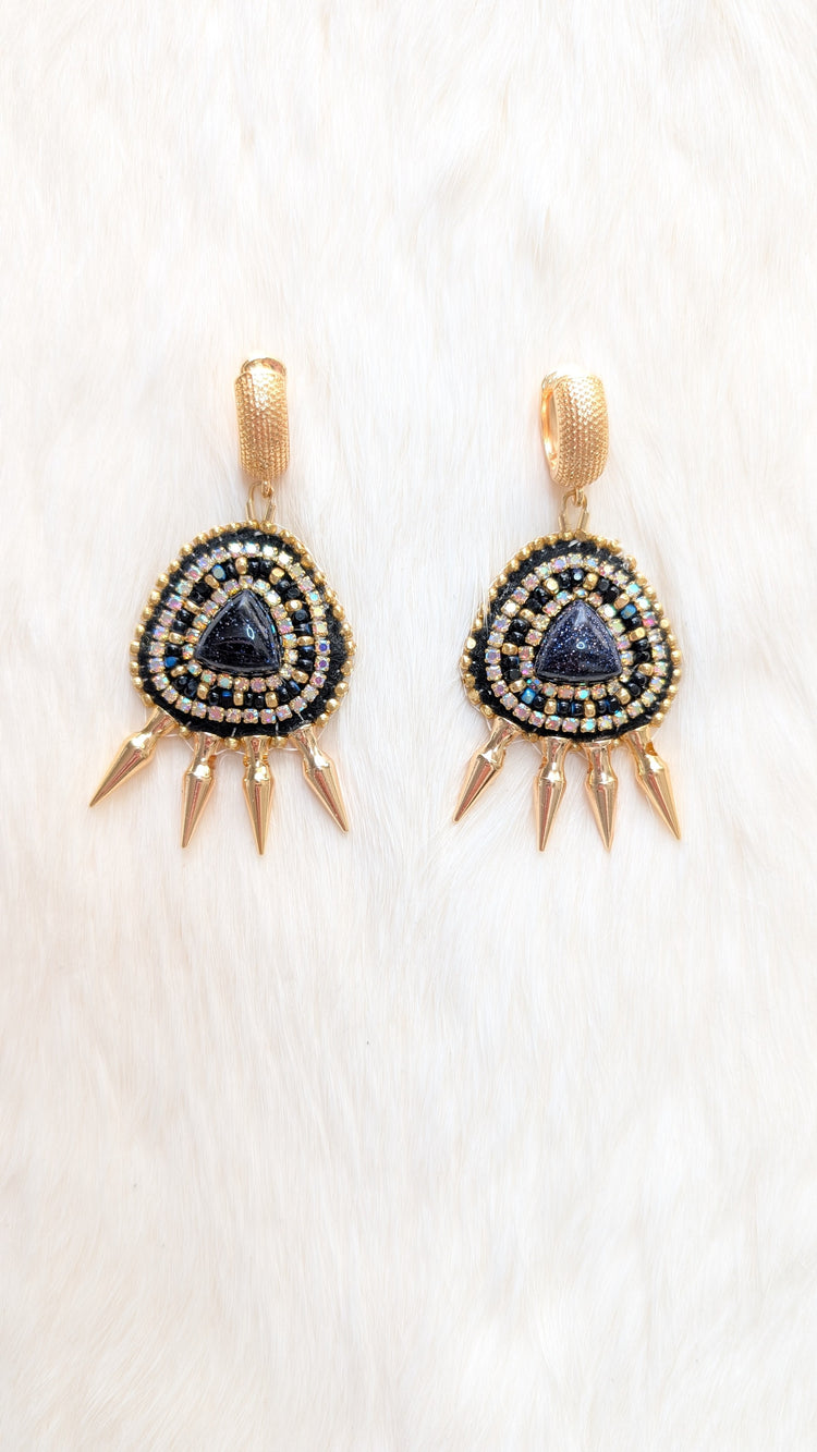 Blue Goldstone Spikes