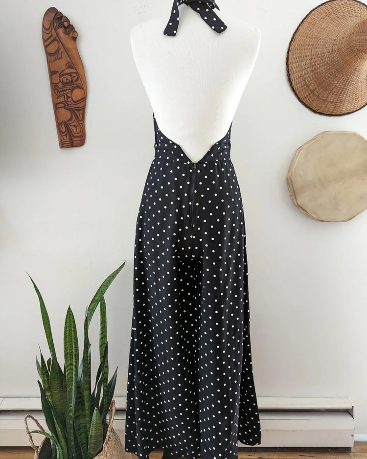 Vintage Polka Dot Jumpsuit